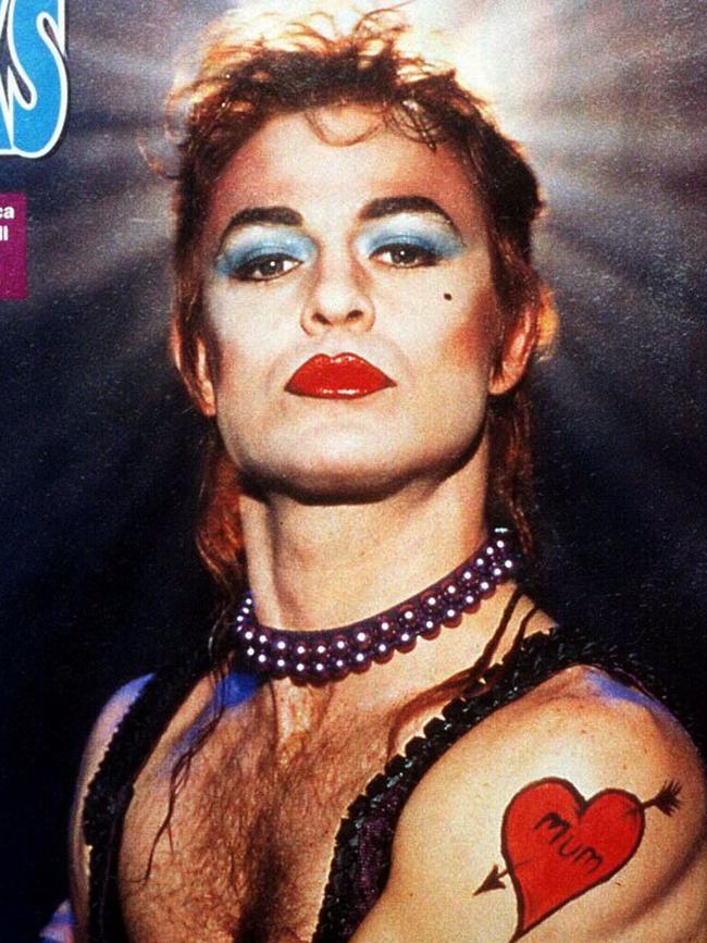 Jason Donovan when he played Frank N Furter in his younger days.