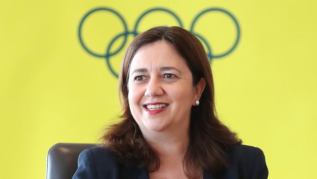 Premier Annastacia Palaszczuk is supporting a Queensland Olympic Games bid.