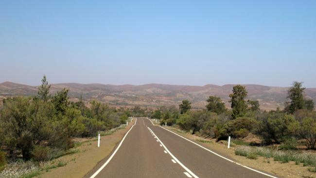 Premier Marshall says the production will inject over $12m into the SA economy. Flinders Ranges. Photo: Glenys Gelzinis