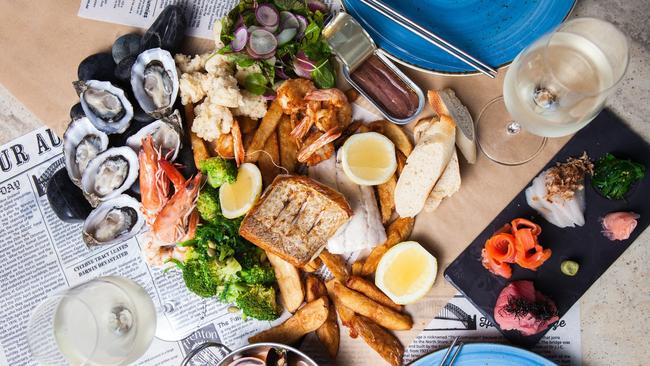 The Seafood Table at Seaduction Restaurant and Bar.