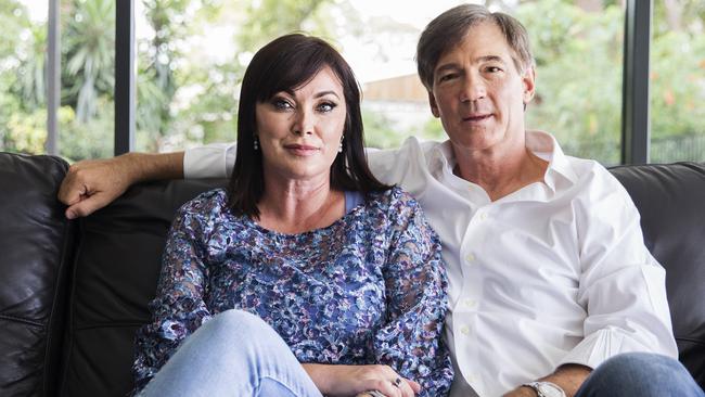 Lisa and David Oldfield are in the middle of a marriage breakdown. Picture: Jenny Evans