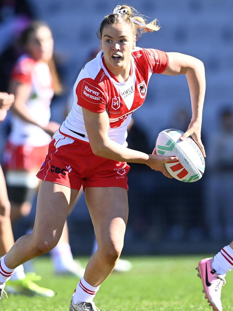 Kasey Reh was the 2024 NRLW rookie of the year. Picture: NRL Photos/Gregg Porteous