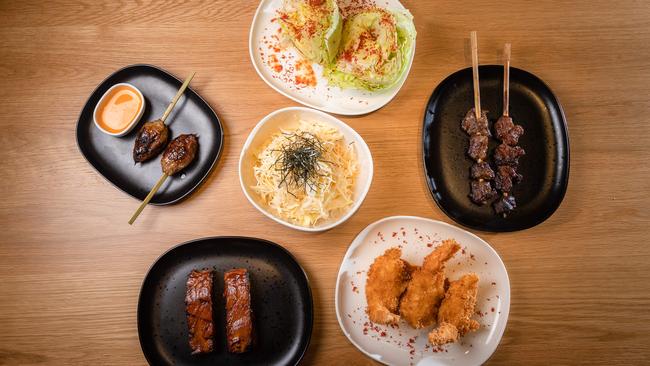 Yakimono is the new Japanese restaurant by Chris Lucas and Lucas Restaurants. Picture: Jason Edwards