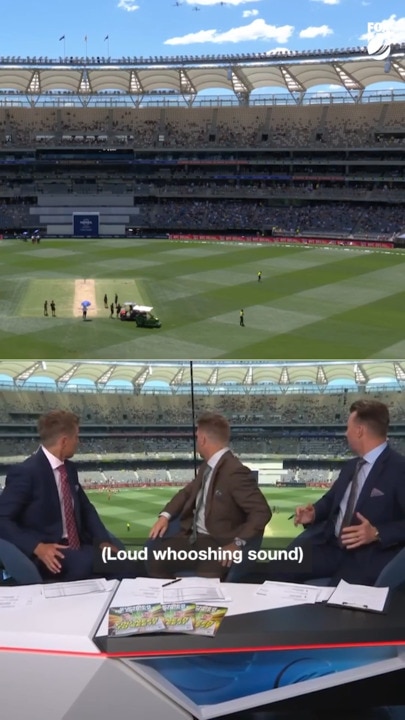 Wild moment Aussie cricket commentators freak out