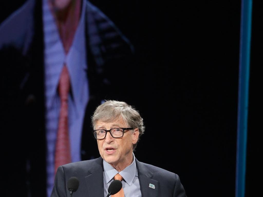 Microsoft founder, Co-Chairman of the Bill &amp; Melinda Gates Foundation, Bill Gates. Picture: AFP