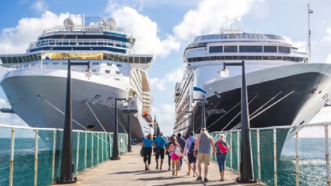 An example of a potential cruise ship terminal at The Spit.