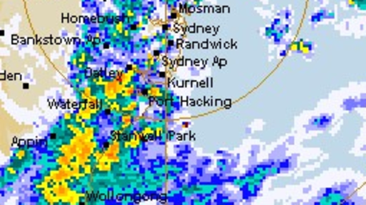 Sydney cops it: Where the rain will hit next