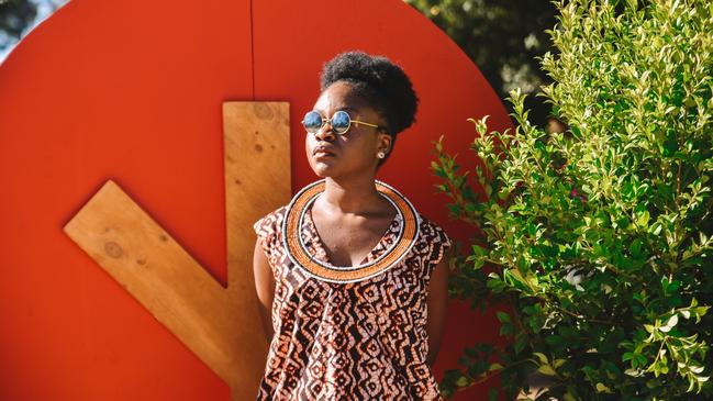 Sampa the Great at WOMADelaide last weekend. Picture: Jack Fenby