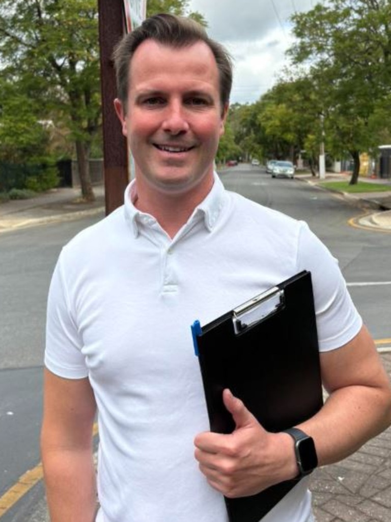 Labor is quietly confident rising Liberal star James Stevens will be ousted this Saturday. Picture: Instagram