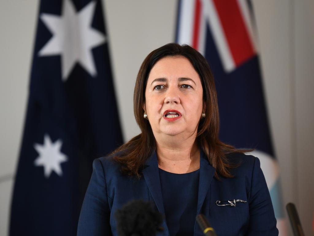 Queensland Premier Annastacia Palaszczuk established a youth crime task force after the deaths of Ms Leadbetter, her unborn child and Matty Field. Picture: NCA NewsWire / Dan Peled