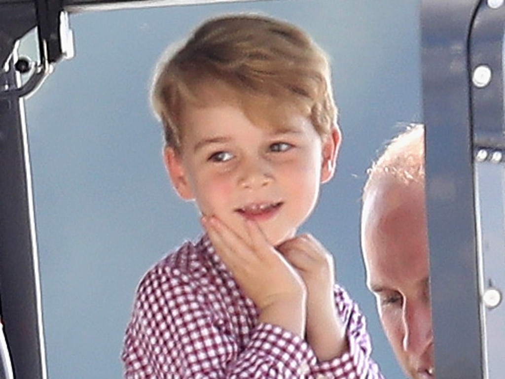 Prince George has told a stranger his name is Archie. Picture: Getty Images