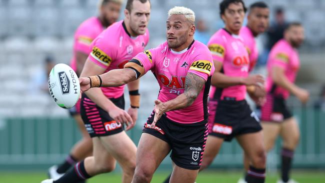 Api Koroisau has been a bargain buy for the Panthers. Picture: Jason McCawley/Getty Images