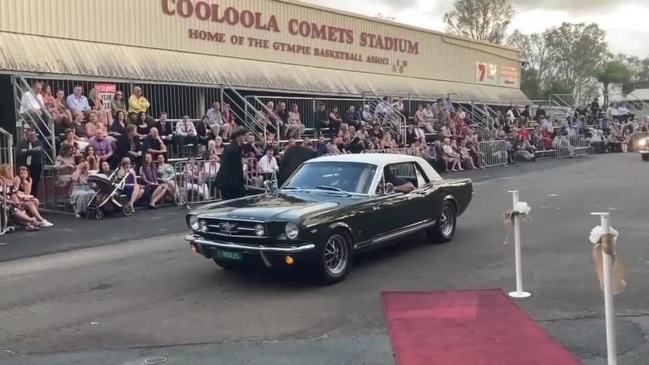 James Nash students arrive in style for 2021 formal