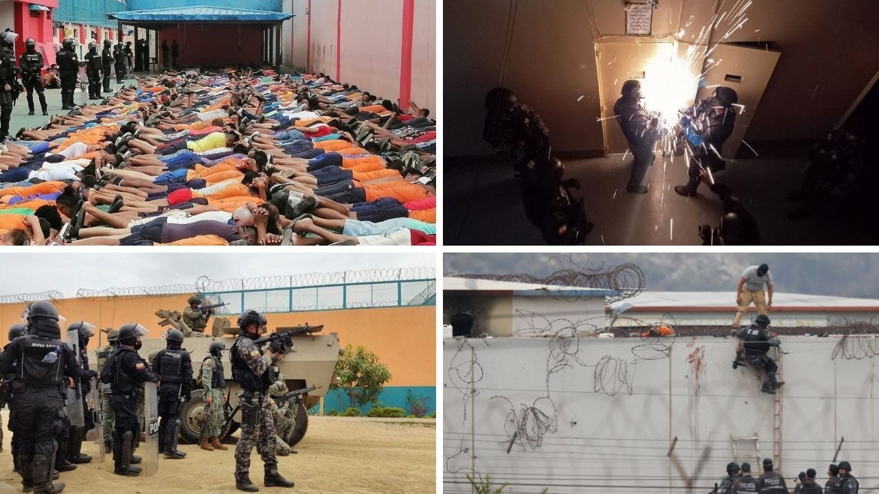 Ecuador has the deadliest prison system in the world. Pictures: AFP
