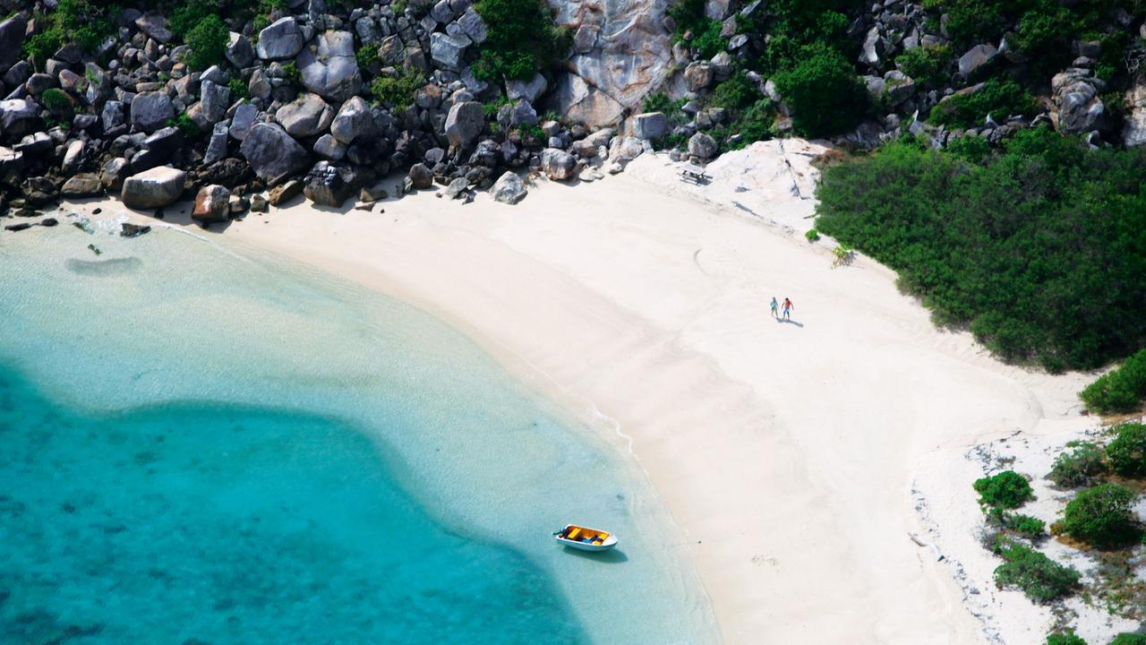 Lizard Island is a popular celebrity holiday hangout. Picture: Delaware North Companies