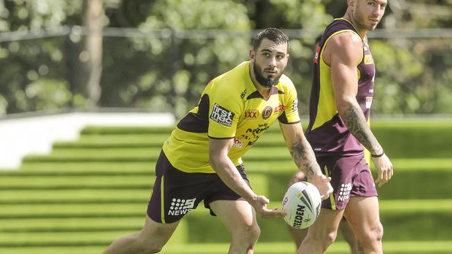 Broncos training at Cliver Berghofer Centre. Pic Mark Cranitch.