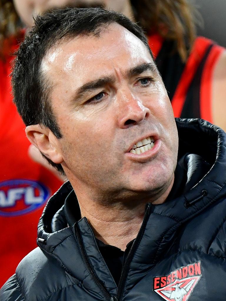 Brad Scott has to keep making the tough calls. Picture: Getty Images