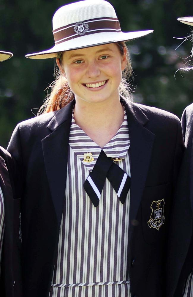 St Rita’s College Captain Ava Bernard.