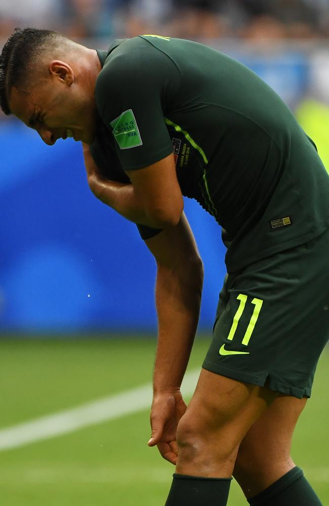 Andrew Nabbout says he expects not to miss too much time.