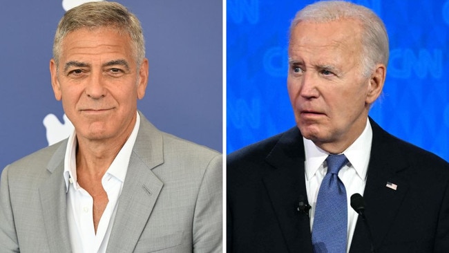 George Clooney urged Joe Biden to withdraw from the presidential race in July.