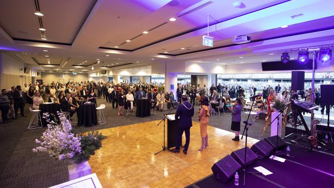 Our frontline heroes gathered for the party at CommBank Stadium.