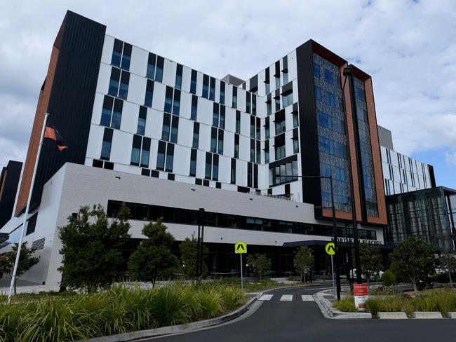 The privately run Northern Beaches Hospital provides public hospital services as part of a contract with the state government, including 250 public beds. Picture: NewsWire/Bianca De Marchi