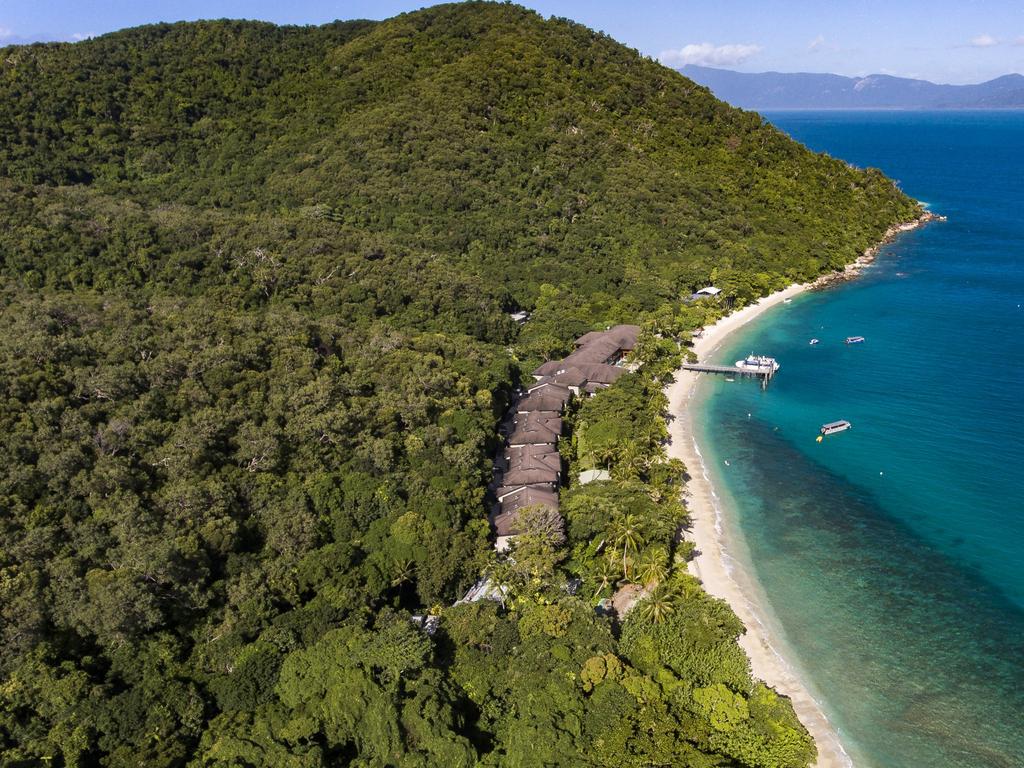 The lush island, less than an hour from Cairns.