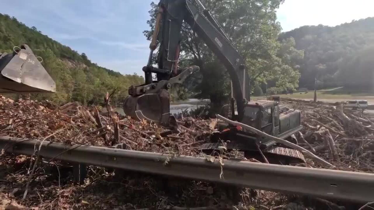 Army clears debris, assists with recovery efforts after Hurricane Helene in east Tennessee