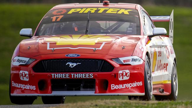 Scott McLaughlin will attempt to become the first driver to win back-to-back Triple Crowns when he resumes his assault on the V8 record books in Darwin. Picture: Mark Horsburgh