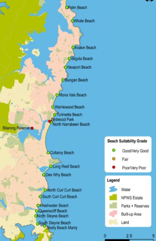 Three waterspots have ‘faecal matter’ as best beaches revealed | Daily ...