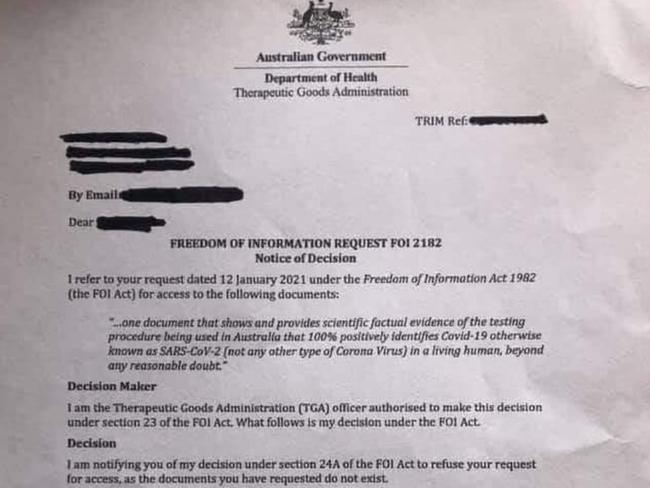 Labor MP Julian Hill's Facebook post has been inundated with misinformation from anti-vaxxers. Picture: SUPPLIED