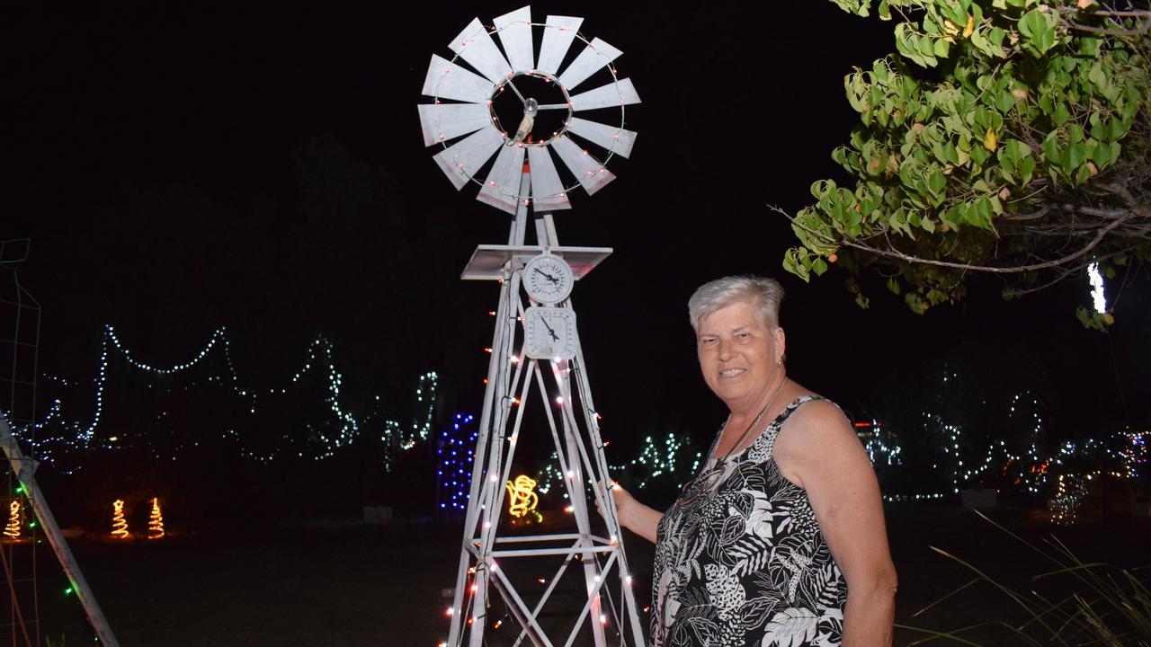 Yvonne Wolski has been collecting Chritsmas lights since 1996 and says many of her original pieces still work today.