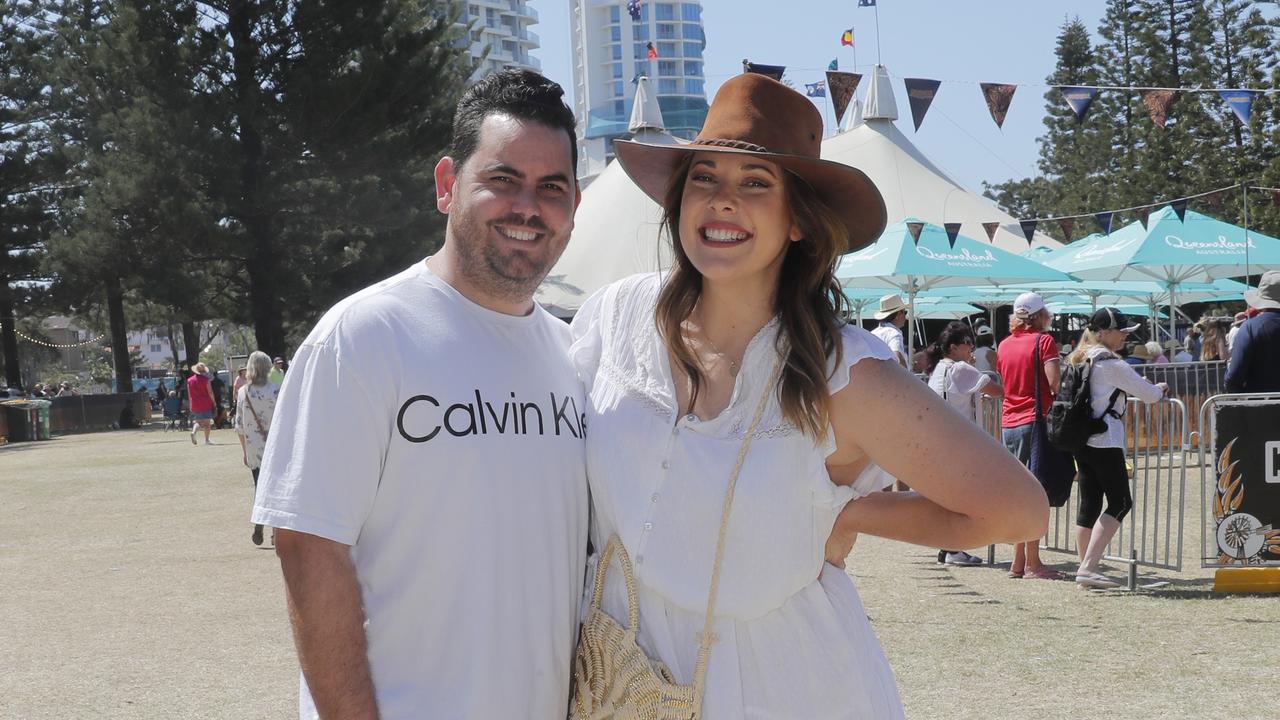 Gareth Whitehead and Lara Boath during the 10th Groundwater Country Music Festival. Picture: Regi Varghese