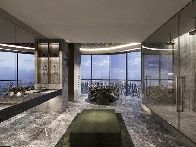 Portelli luxurious Melbourne penthouse. Picture: Supplied