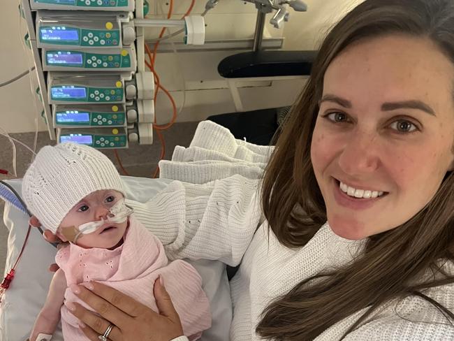 Georgia Graham with her daughter Hunter.