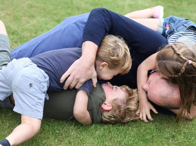 Fatherhood has been the making of Prince William. Picture: The Duchess of Cambridge/Kensington Palace via Getty