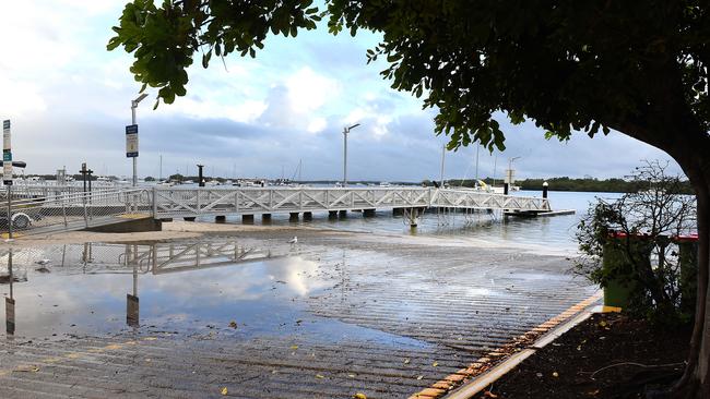 Jacobs Well boat ramp.