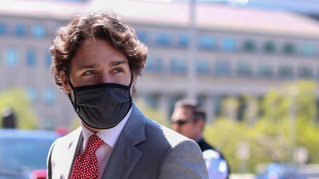 Canadian Prime Minister Justin Trudeau announced Friday an annual hike of his country’s carbon tax. Picture: AFP