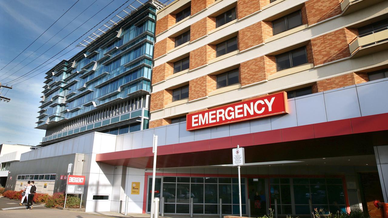 Barwon Health University Hospital Geelong. Mental health patients are facing a long wait in emergency. Picture: Alison Wynd