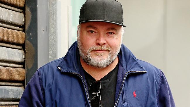 Kyle Sandilands pictured at Double Bay today.