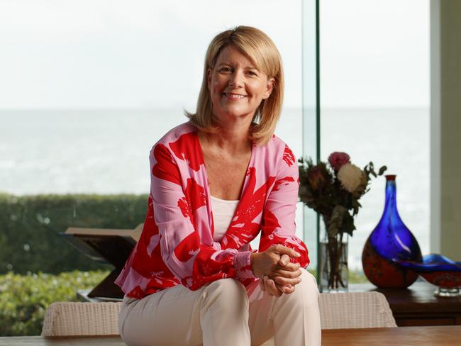 5/2/2019 Natasha Stott Despoja with her daughter Cordelia 11 at Henley Beach. Picture MATT TURNER.