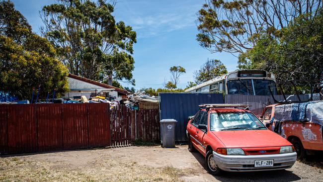 Mr Warner’s Berry Street property in 2019. Picture: AAP/Matt Turner