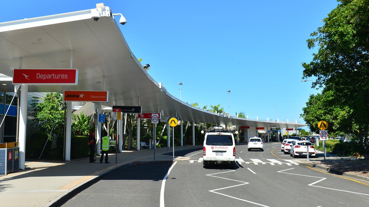 Sunshine Coast Airport departures and arrivals have been much quieter since the pandemic struck.