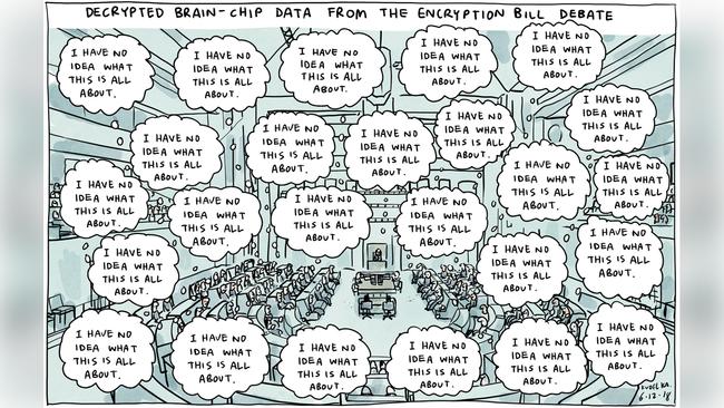 Jon Kudelka Letters Cartoon for 06-12-2018Version: Letters Cartoon  (1280x720 - Aspect ratio preserved, Canvas added)COPYRIGHT: The Australian's artists each have different copyright agreements in place regarding re-use of their work in other publications.Please seek advice from the artists themselves or the Managing Editor of The Australian regarding re-use.