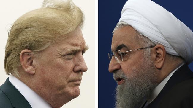 Donald Trump has reinstated sanctions on Iran. Picture: AP