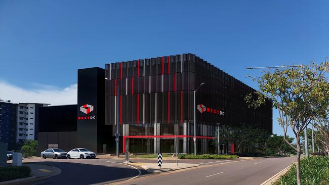 The concept design of the Darwin data centre D1. Picture: Supplied.