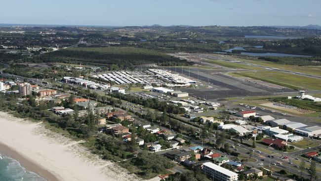 The southern Gold Coast beaches.