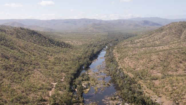 Urannah Dam will be located on the Broken River 80km west of Mackay. Picture: Contributed