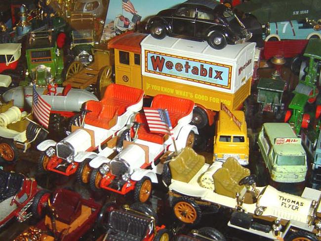 SEPTEMBER, 2005 : A generic photo of collection of vintage model cars, 09/05.Toy / Car / Collectable