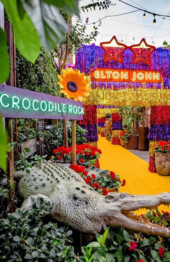 The Elton John pop-up store at The Grounds in Alexandria. Piucture: Supplied.